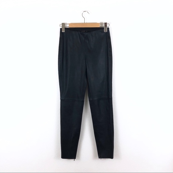 Zara Pants - Zara Basic Black Faux Vegan Leather Skinny Pants Zara Pants - Zara Basic Black Faux Vegan Leather Skinny Pants